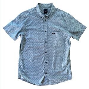 Men’s Rvca button-up slim fit shirt medium